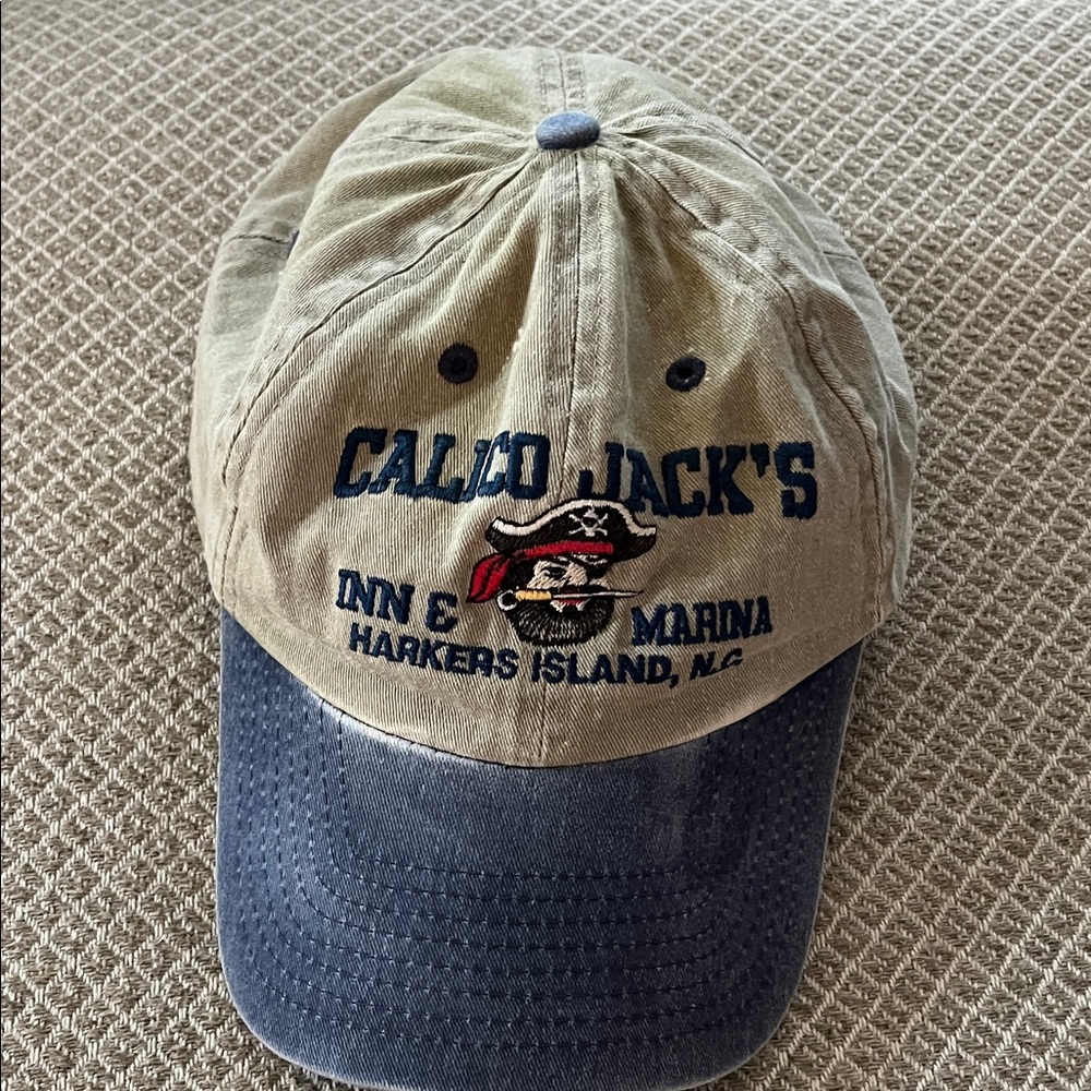 ❤️ 6 for 20 ❤️  Calico Jack's Two-Tone Cap From Harkers Island on NC’s Coast